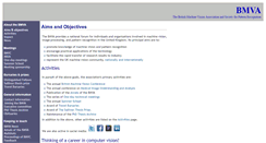 Desktop Screenshot of bmva.org